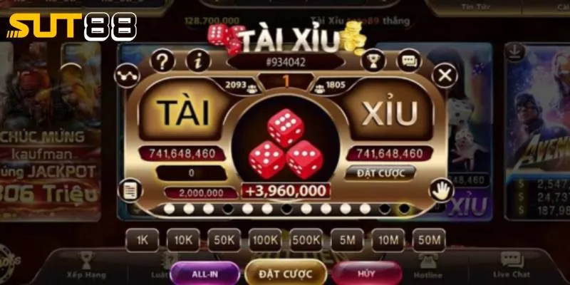 Luật chơi tài xỉu Sut88 khá đơn giản và dễ hiểu Luật chơi tài xỉu Sut88 khá đơn giản và dễ hiểu